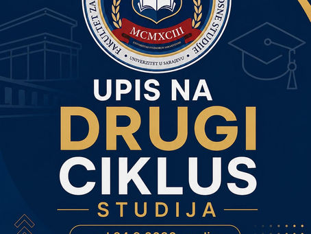 Upis na II ciklus studija