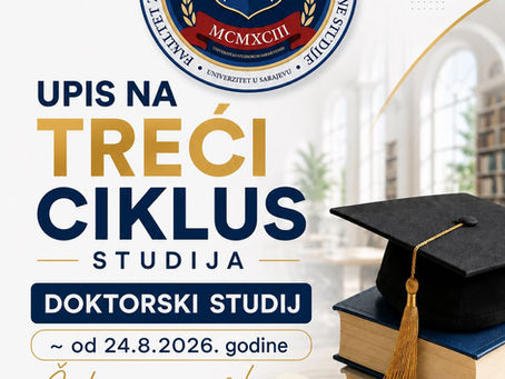 Upis na III ciklus studija