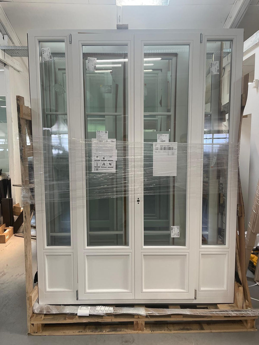 Fenêtre Bois Blanc double vitrage Le Pin Domixx