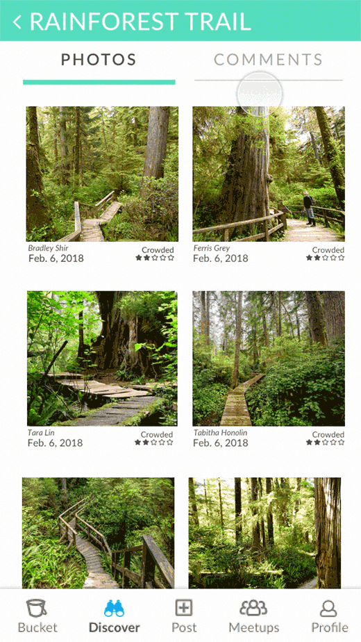 Hikey-App-photos-to-comments.gif