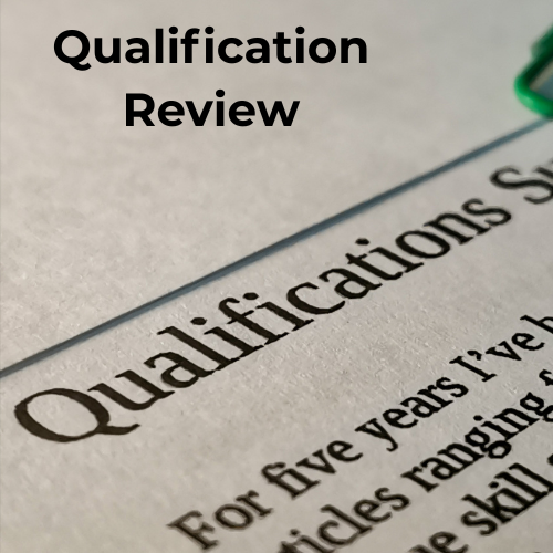 Qualification Review | NZLPE PREP