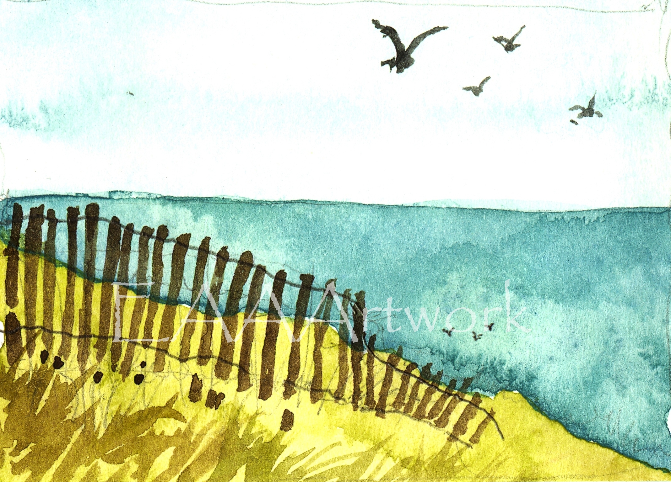 Fence on Dune