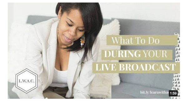 What To Do During Your A Broadcast