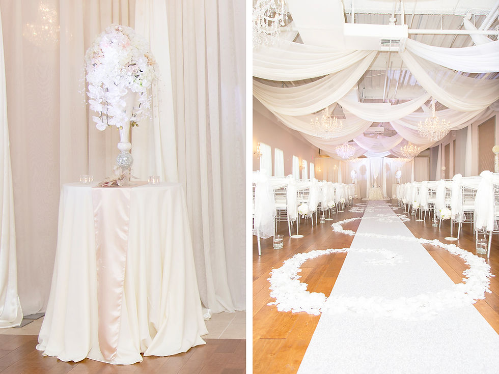 Floral. Centerpiece during ceremony.