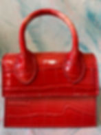 Red Mini Hand purse