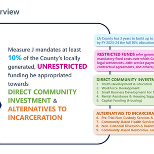 Measure J Overview Chart