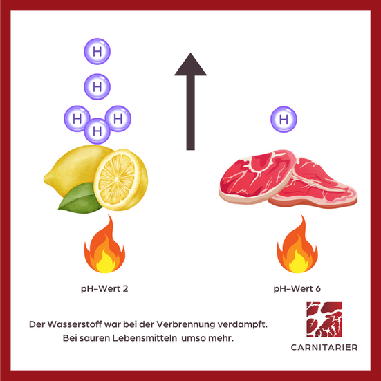 pH-Werte pflanzlich vs. tierisch
