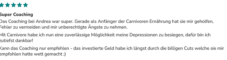 Carnivore Coaching Testimonials