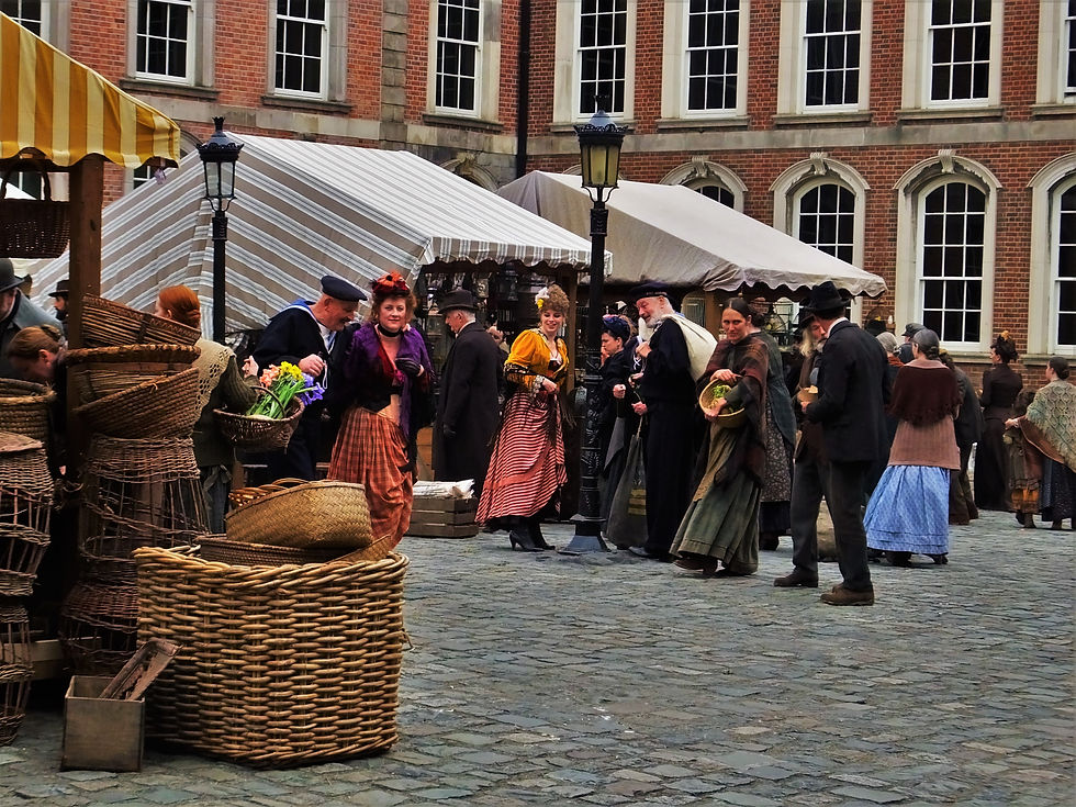 Filming of Penny Dreadful at Dublin Castle