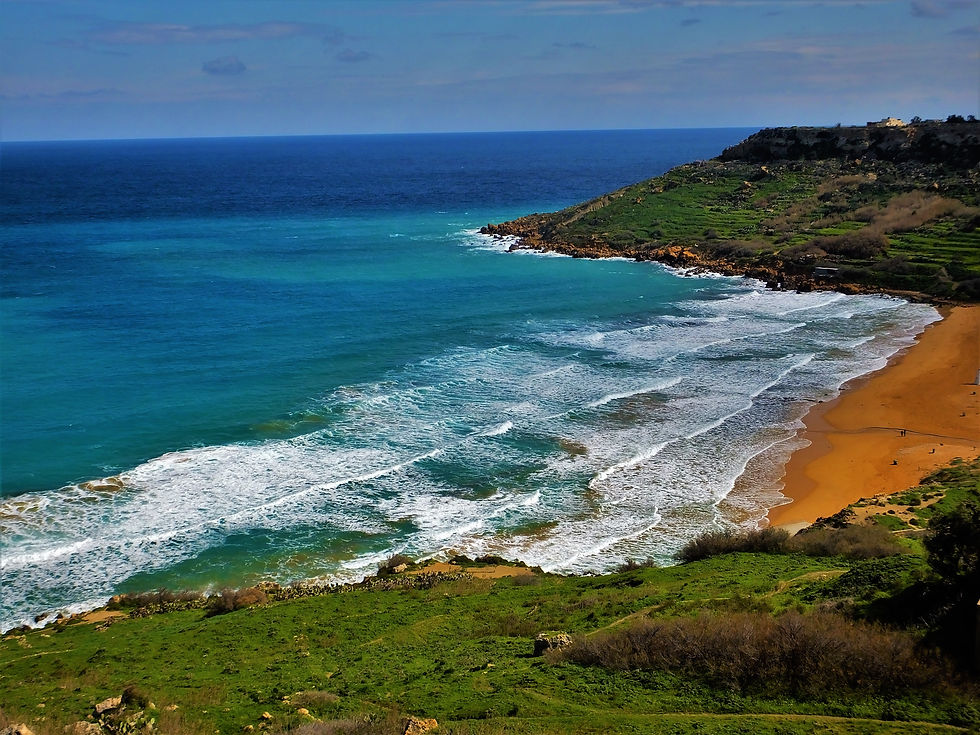 Ramla Bay, Xaghra, Gozo
