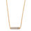 Thumbnail: Crystal Bar Necklace