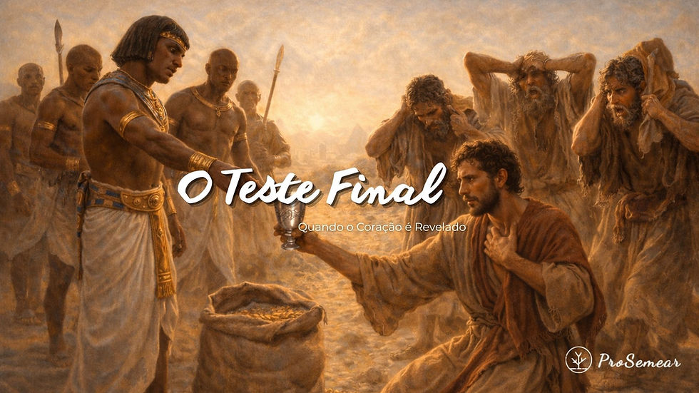 O Teste Final de José: Quando o Coração é Revelado