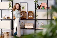 Saleswoman in Boutique Store