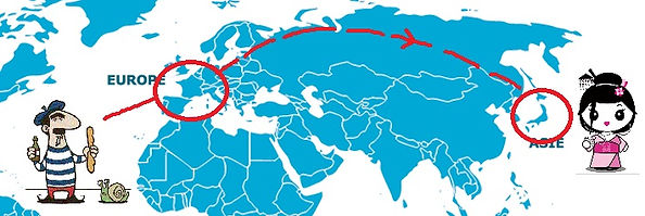 voyage japon france tokyo paris CDG haneda narita