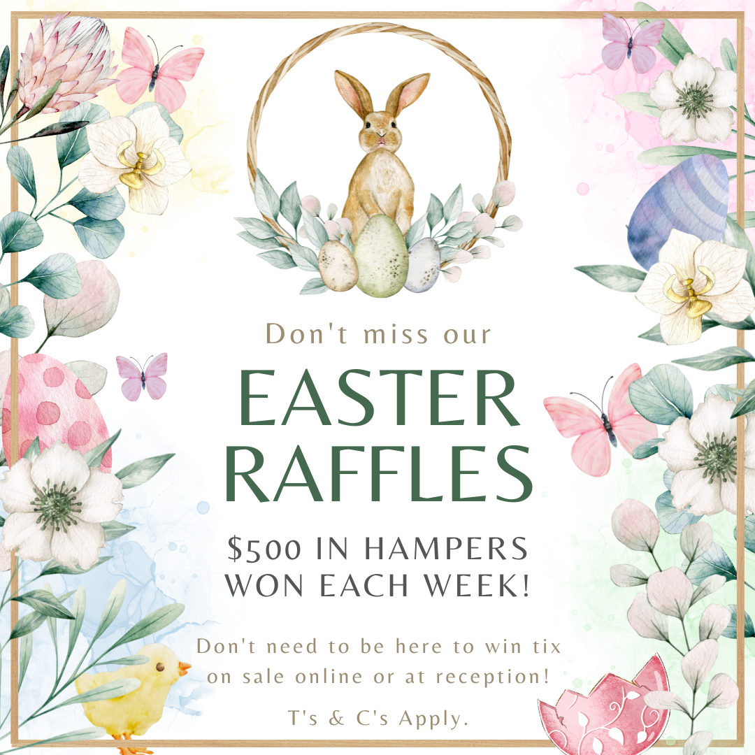 Club Rivers Raffles $500 Weekly Easter Raffle | Club Pine Rivers