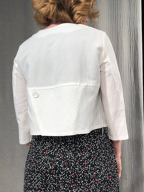 Boléro à dos croisé boutonné S712