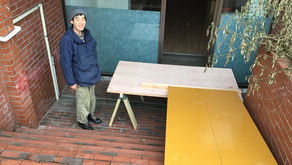 倉庫のスロープ