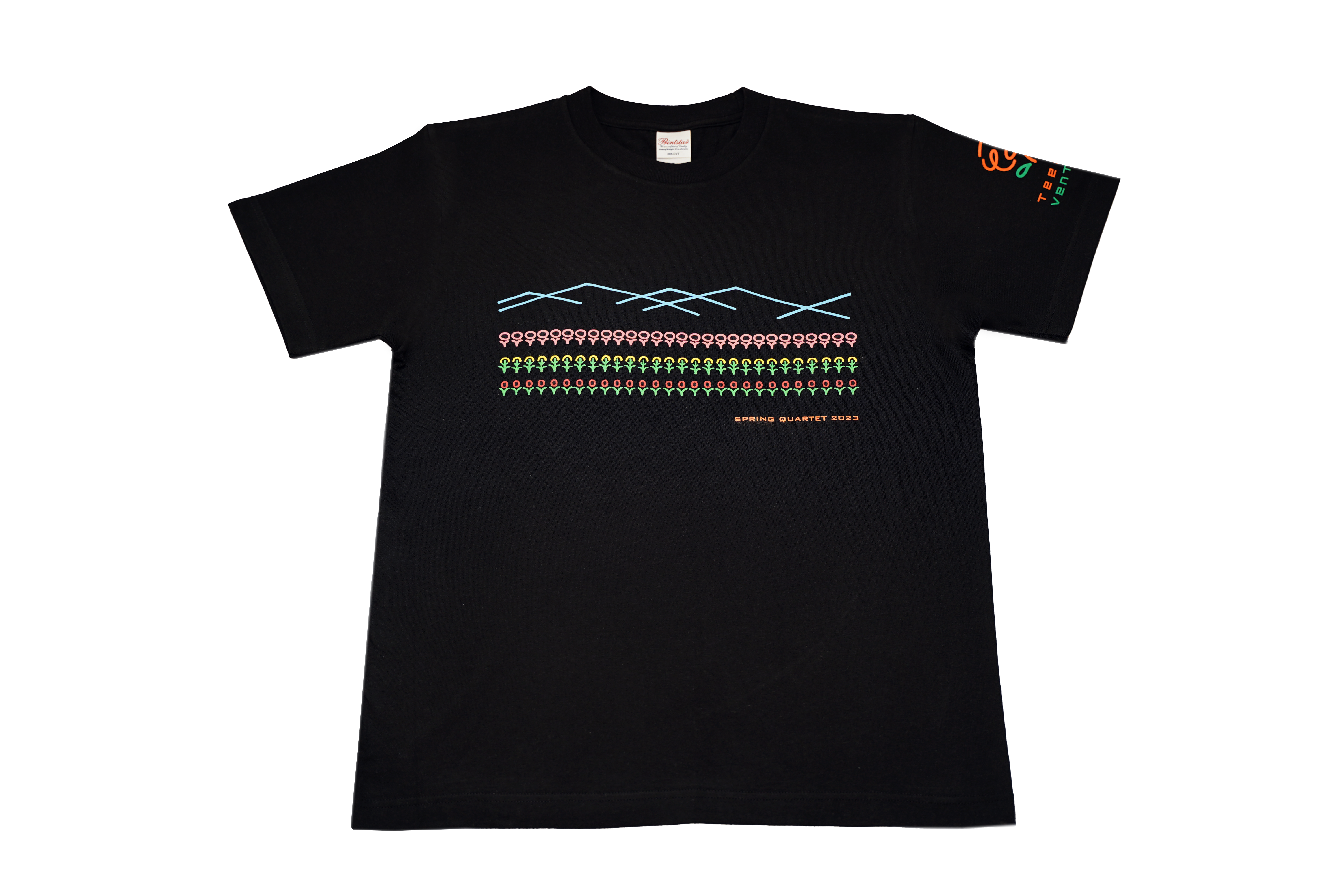 春の四重奏Tシャツ ブラック(M, L)(税込)