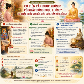 CẨM NANG TÂN ĐỒNG – BÀI 8 - CÓ TIỄN CĂN ĐƯỢC KHÔNG? CÓ KHẤT ĐỒNG ĐƯỢC KHÔNG? TU PHẬT PHÁP CÓ HÓA GIẢI ĐƯỢC CĂN SỐ KHÔNG?