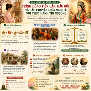 CẨM NANG TÂN ĐỒNG – BÀI 9 - TRÌNH ĐỒNG TIẾN CĂN, HẦU NỔI VÀ CÂU CHUYỆN NHÌN ĐẠO BẰNG TÂM THẾ CỞI MỞ