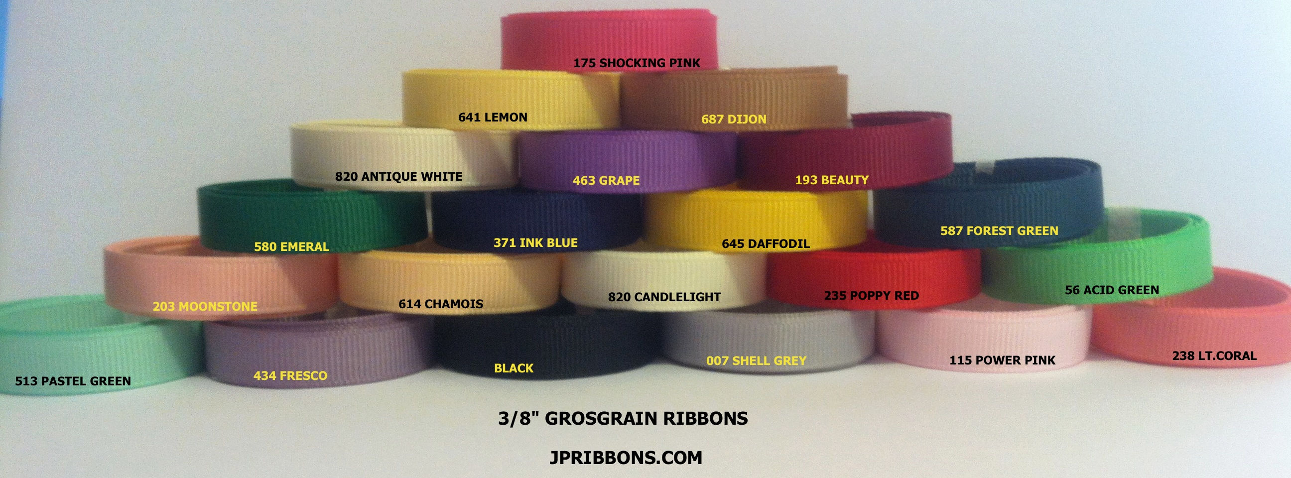 3/8 Grosgrain
