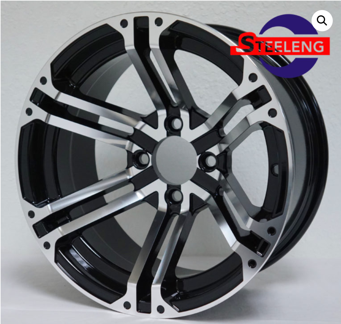 14" Terminator (Machined Black) Wheels