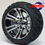 Thumbnail: 12" Bulldog (Machined Black) Wheels