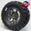 Thumbnail: 12" GT Machined Gunmetal Wheels