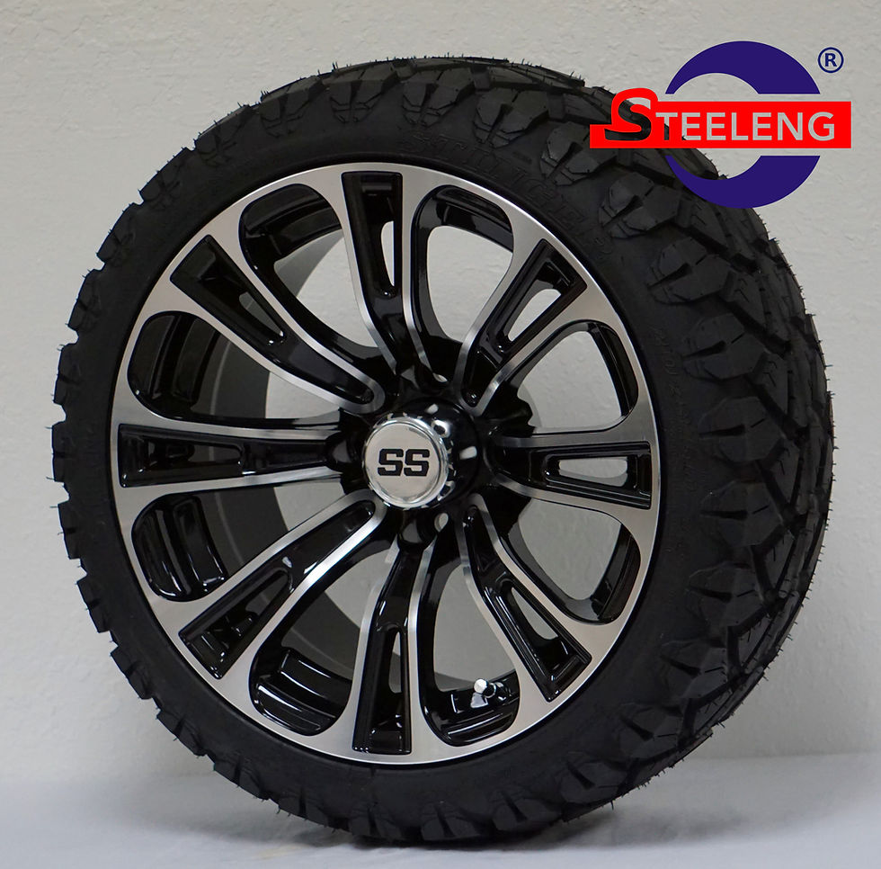 Thumbnail: 14" Vector (Machined Black) Wheels