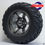 Thumbnail: 12" GT Machined Gunmetal Wheels