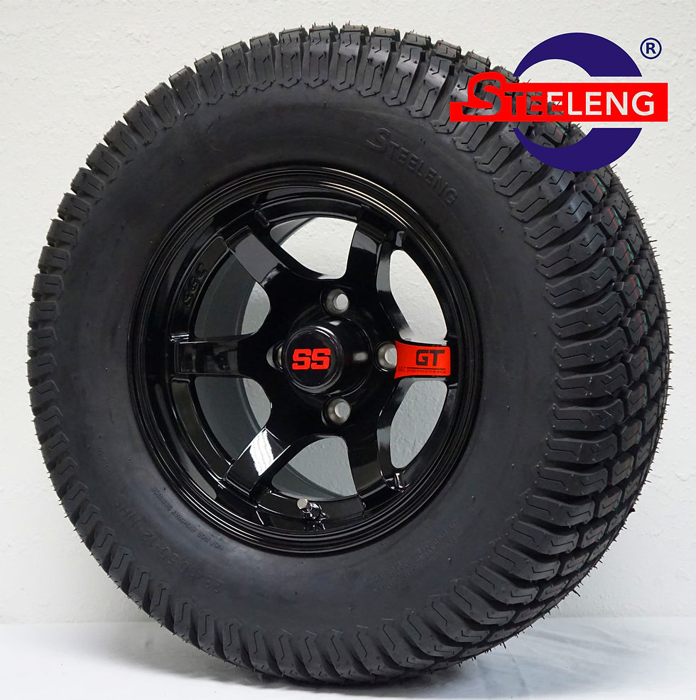 Thumbnail: 12" GT (Glossy Black) Wheels