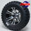 Thumbnail: 12" Bulldog (Machined Black) Wheels