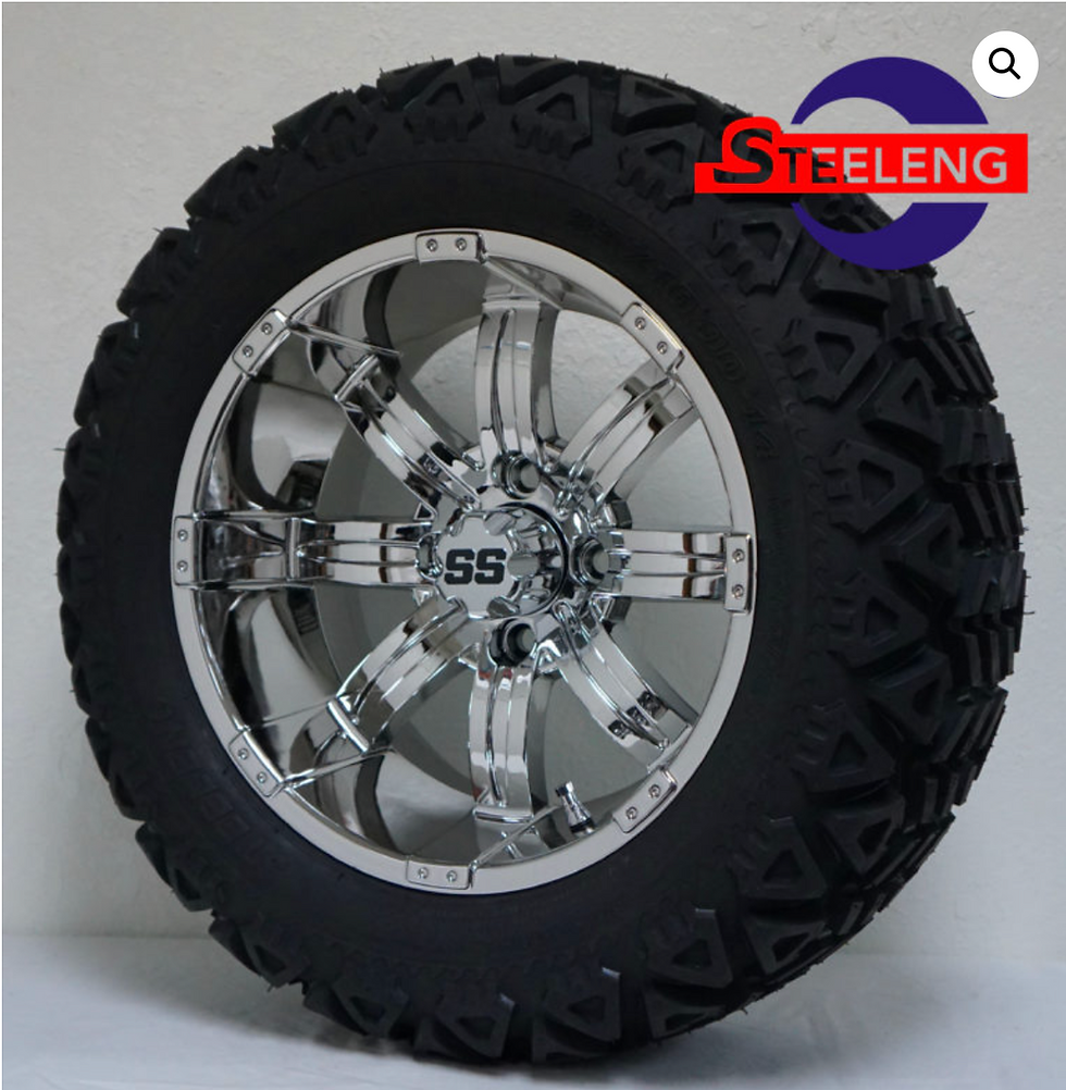 Thumbnail: 14" Tempest (Chrome) Wheels