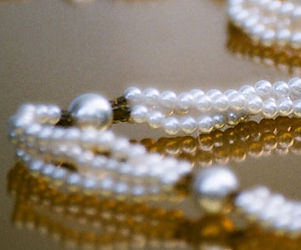 Pearl Necklace Closeup