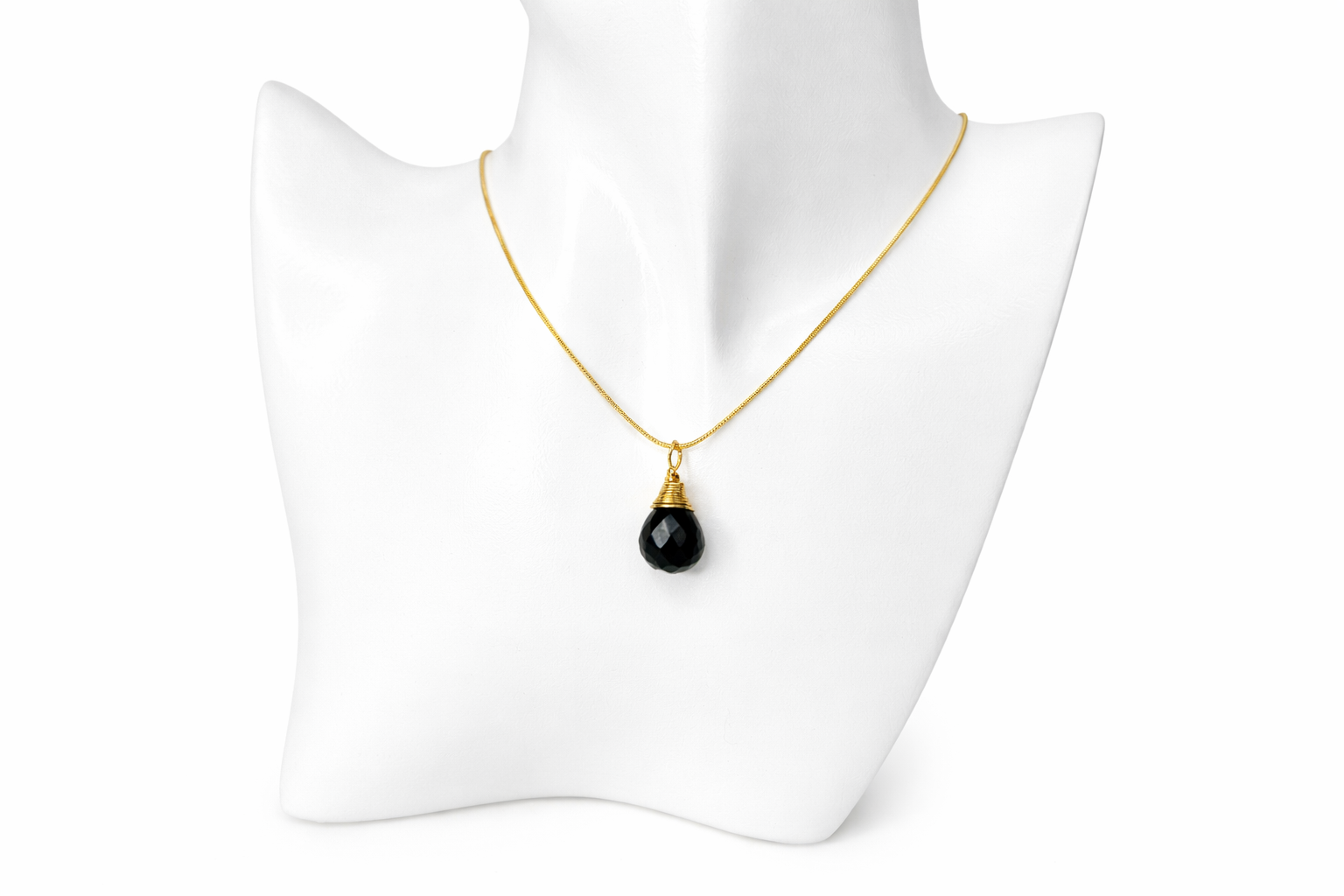 14k Gold Over 925 Sterling Silver Emerald Gemstone Necklace