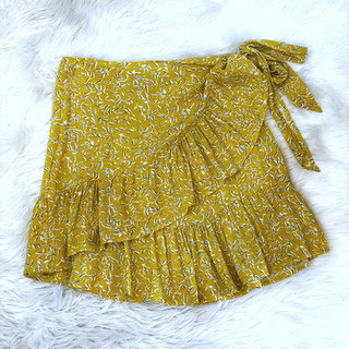 French Inspired Yellow Skirt