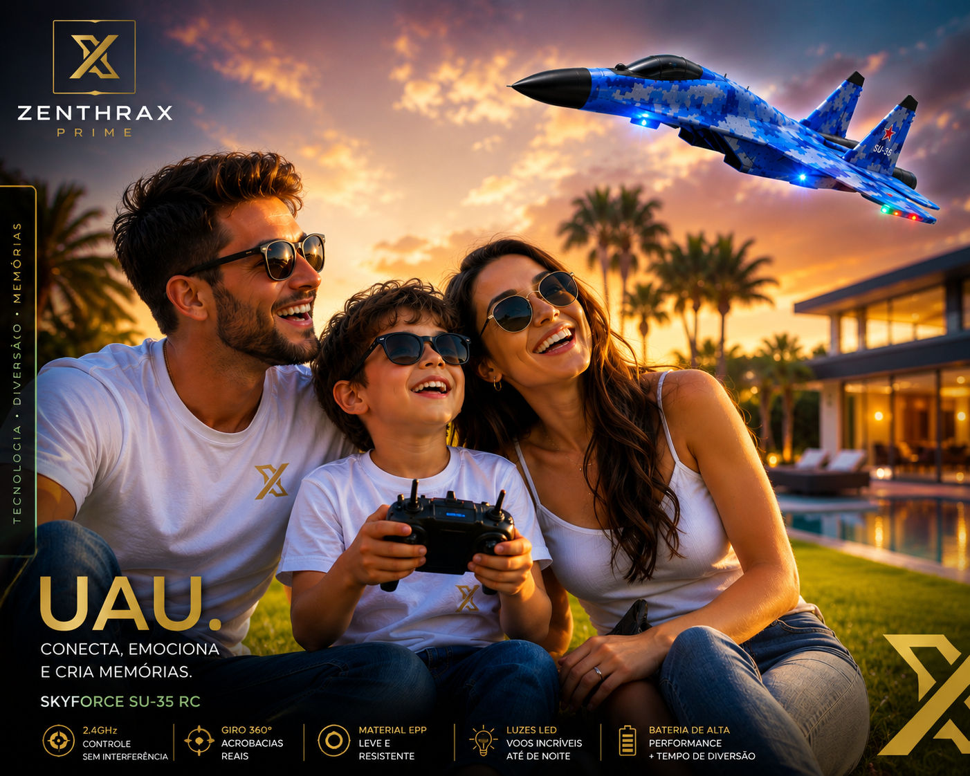 AeroFly SU-35 RC™ – Avião de Controle Remoto