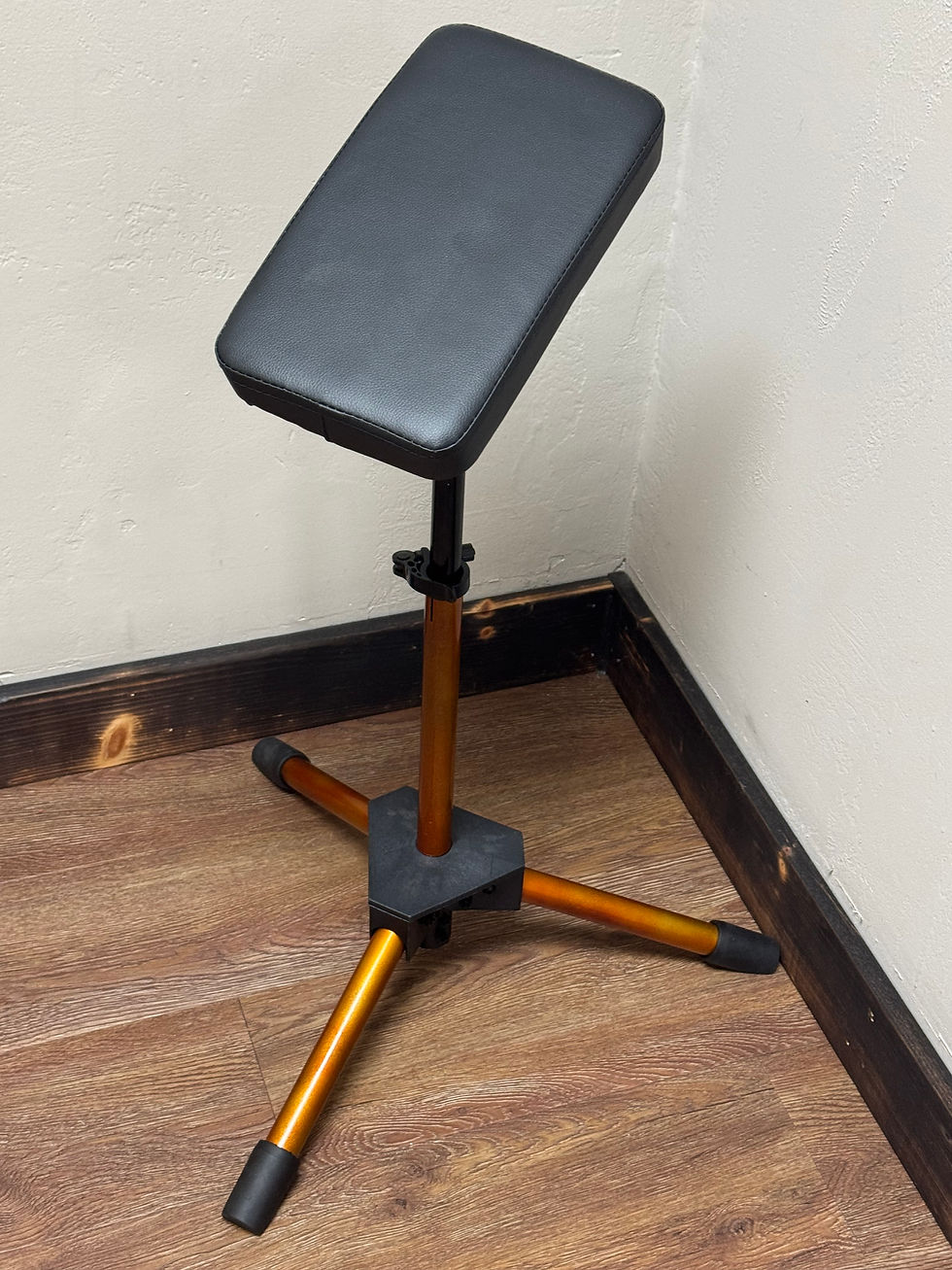 Transparent Copper Arm Rest