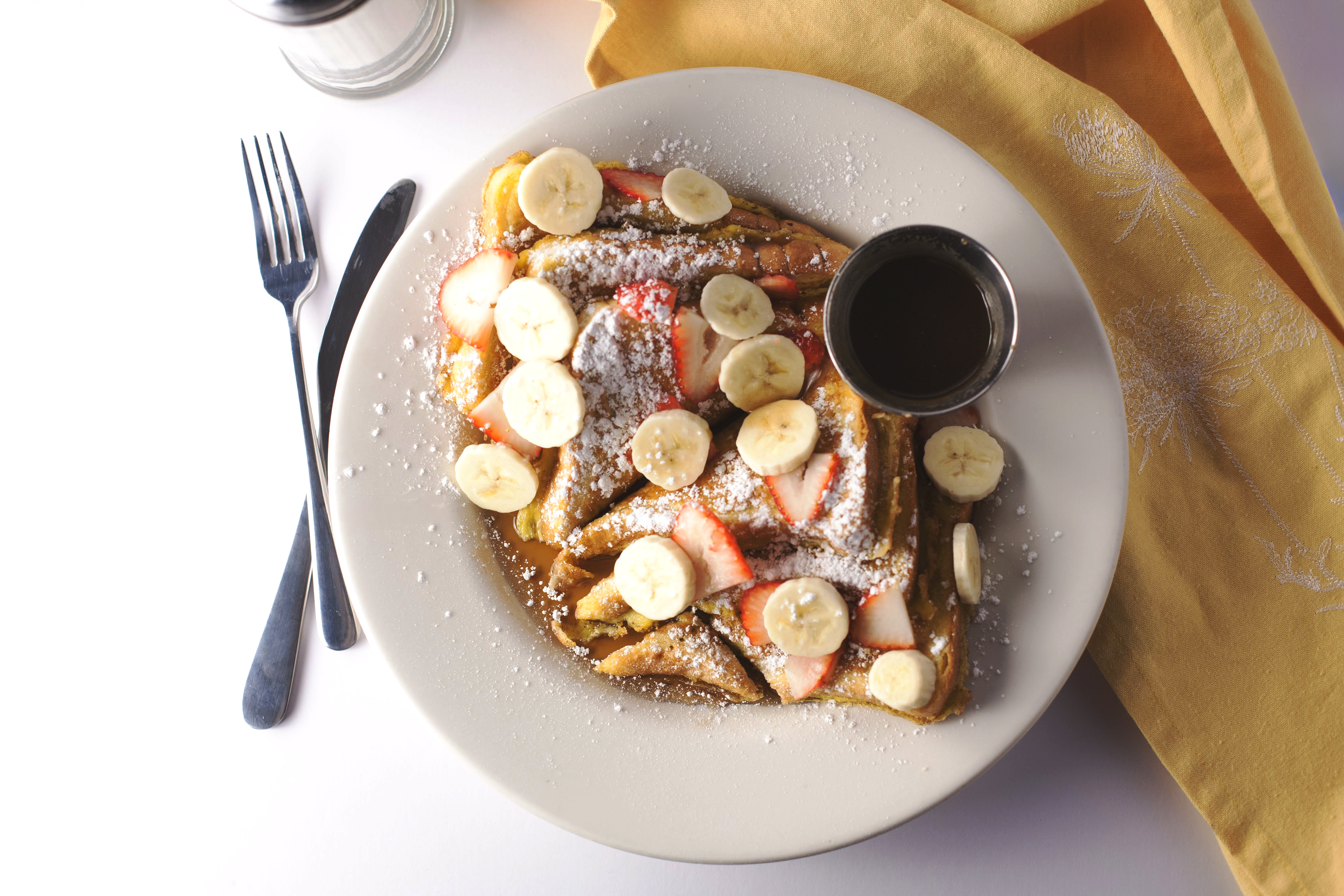 Arranged Food and Objects