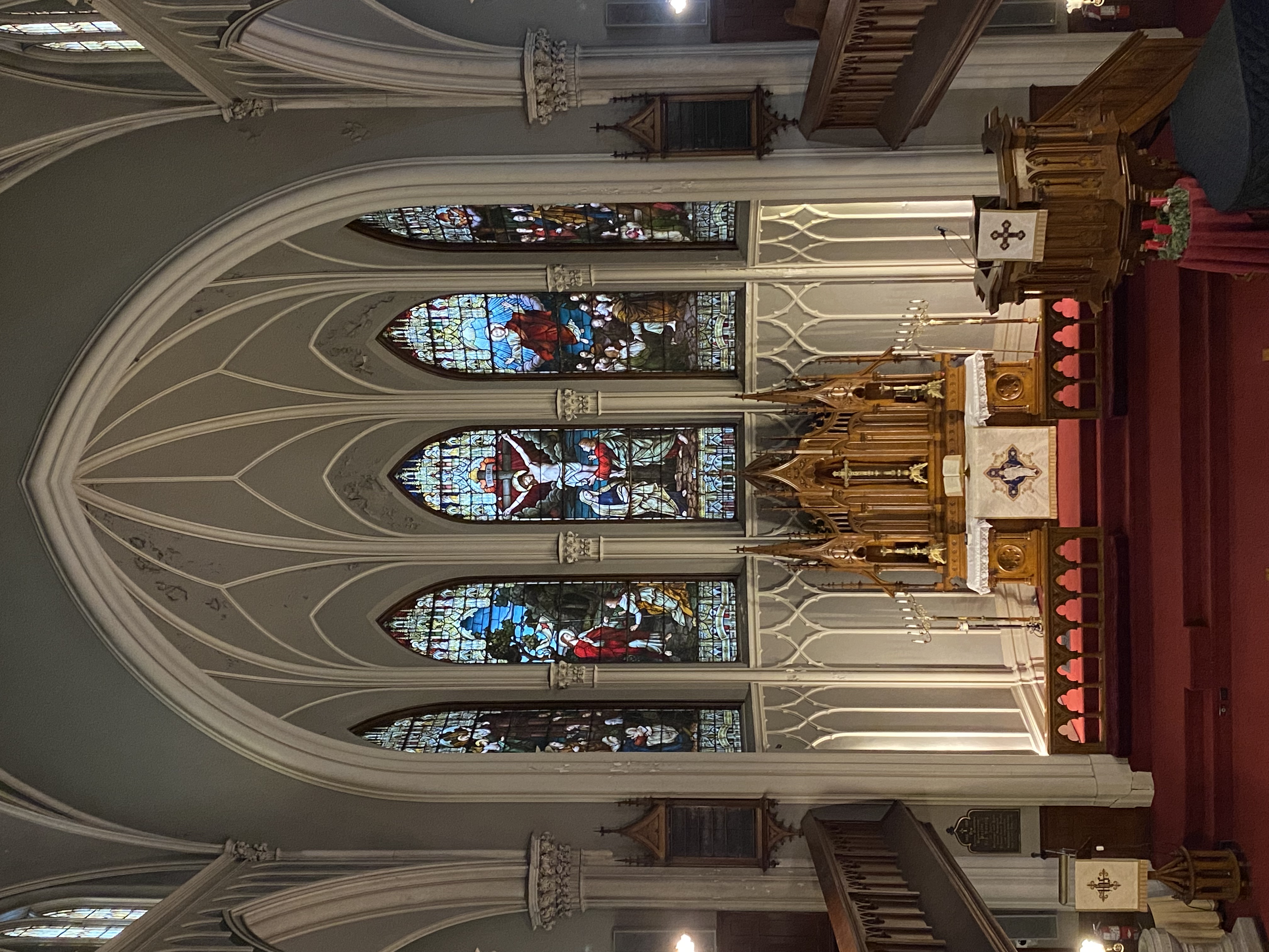 Official Sunday-service photograph from St. Paul's German Church
