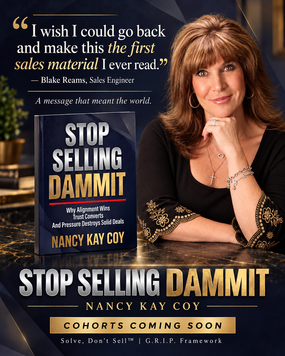 Stop Selling Dammit Cohort
