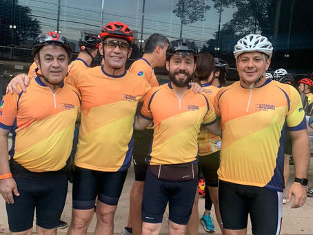 Adial participa de pedal pela saúde e segurança no trabalho