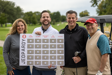 Four-some at the Iwarriors golf outing