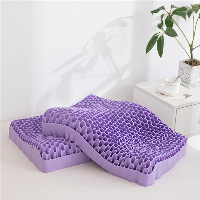 3D TPE Honeycomb Neck Pillow for Shoulder Pain Relief