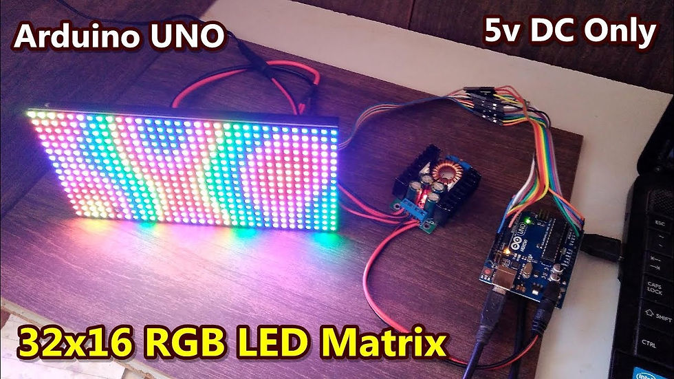 Miniature : Matrix Led 32x16cm