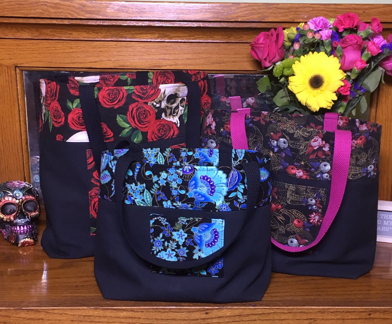 Small Canvas Tote - Premium Trim