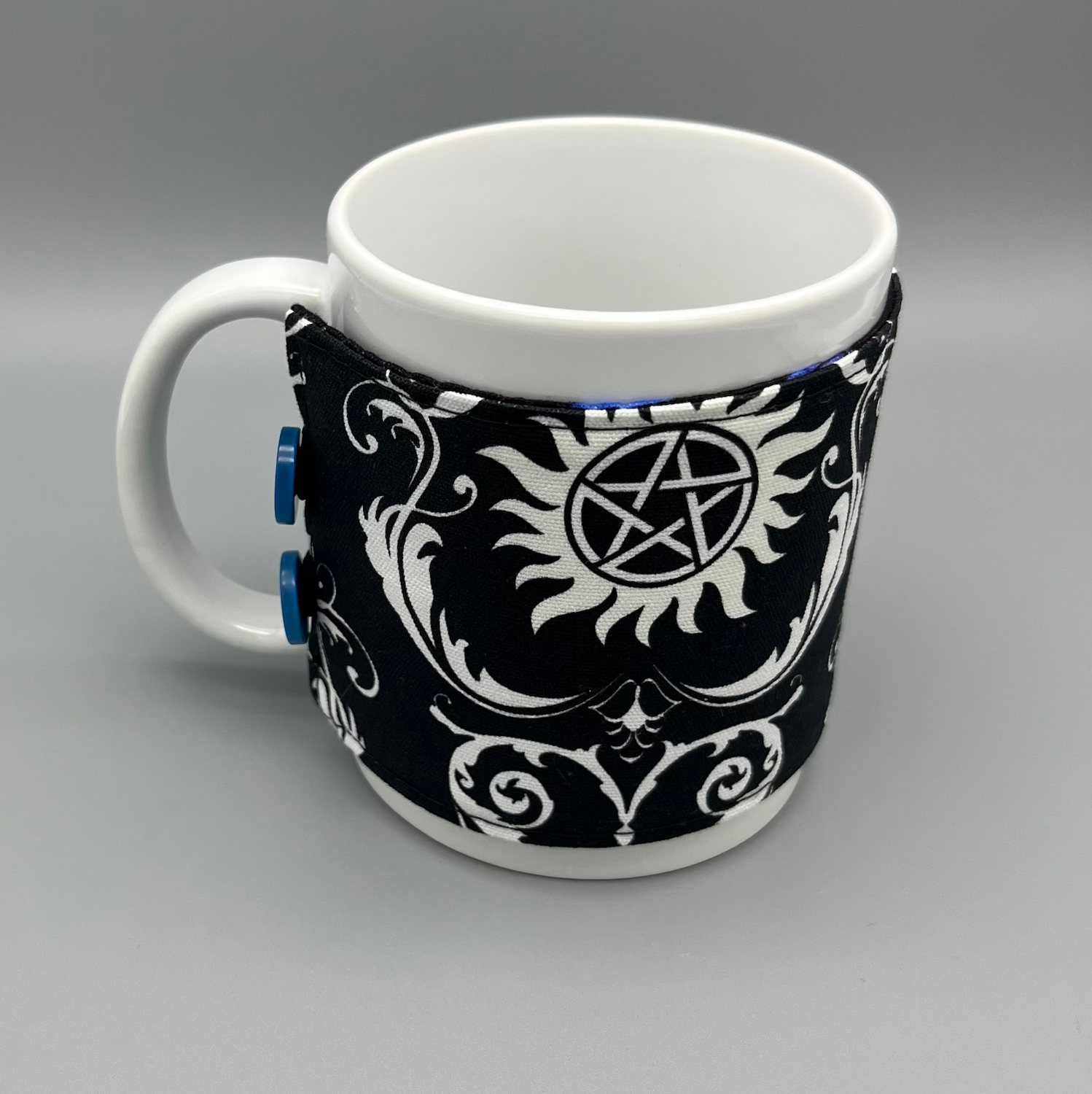 Family Business / Neon SPN Mug Cozy