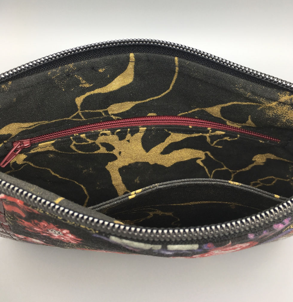 Thumbnail: Skulls & Snakes Sunshine Wristlet 