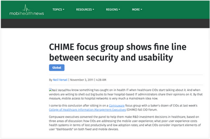CHIME Feature Article