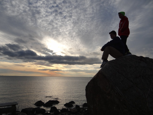 sky, clouds, ocean, art, photography